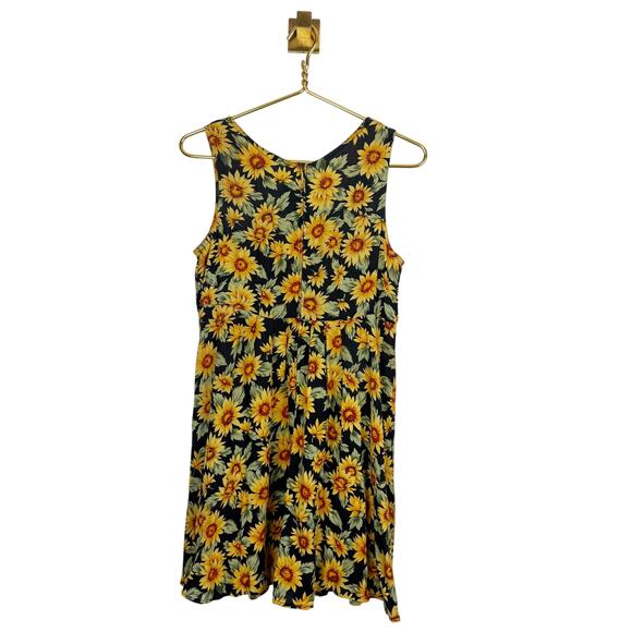 Floral Sunflower Print Dress - Picture 2 of 10